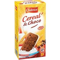 Biscuits aux pepites de chocolat, tout choco, Petit Dej', les 8 sachets de 4