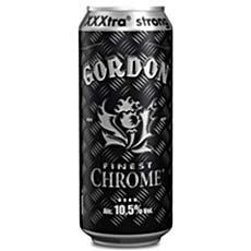 Biere blonde GORDON Finest Chrome, 10,5°, boite de 50cl