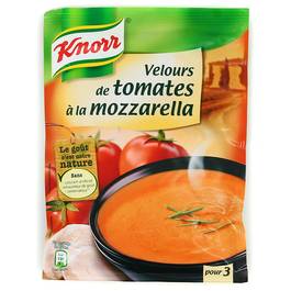 Soupe deshydratee velours de tomates a la mozzarella, le sachet de 96g