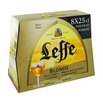 Bière blonde belge 8x25cL