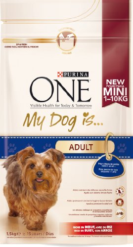 Croquettes chiens Purina One My Dog is Adult 1,5kg