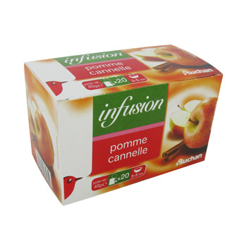 Infusion pomme/cannelle - 20 sachets