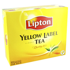 Lipton yellow label sachet x100 -200g