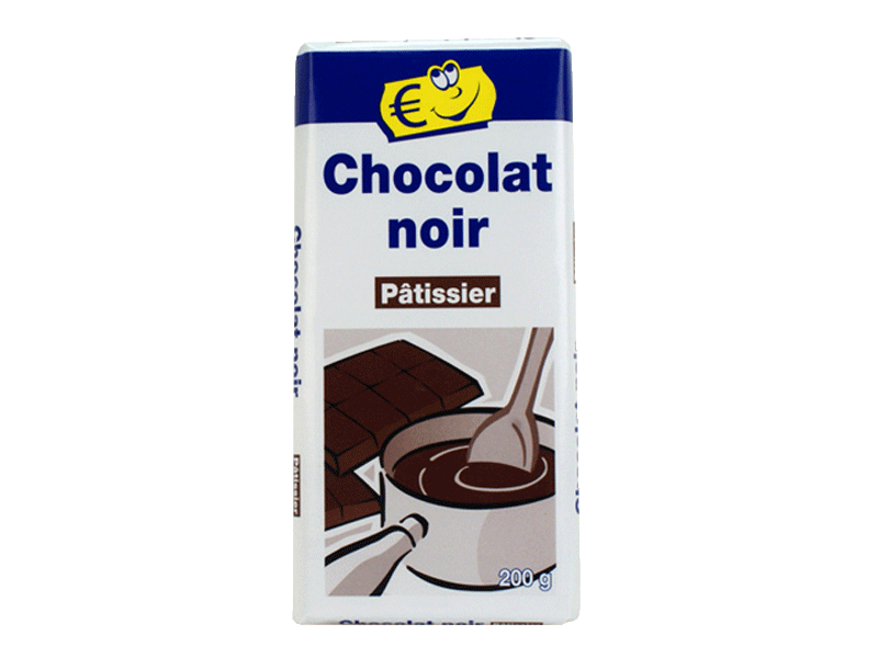 Chocolat noir Patissier