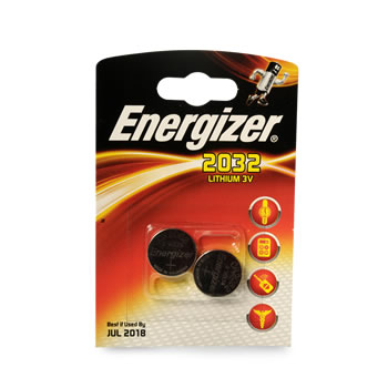 Energizer piles cr2032 lithium x2