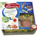 Monique Ranou Mon Snack - Salade pâtes/œuf/saumon fumé/tomates la boite de 320 g