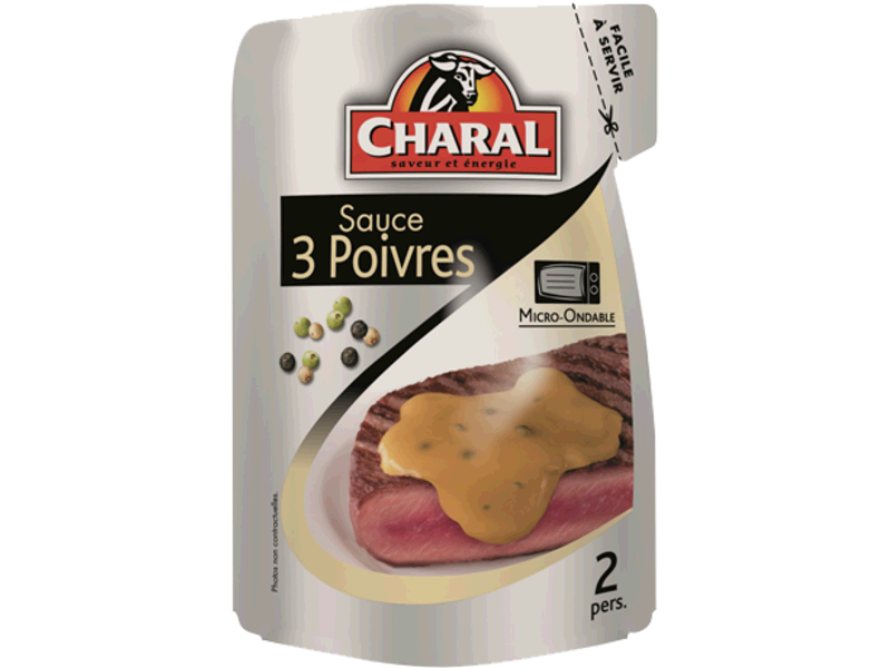 Charal sauce 3 poivres 120g
