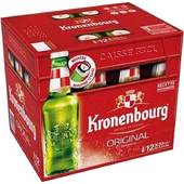 Kronenbourg, Bière blonde, les 12 bouteilles de 33 cl