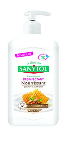 Sanytol, Savon liquide désinfectant nourrissant lait d'amande, le flacon de 250 ml