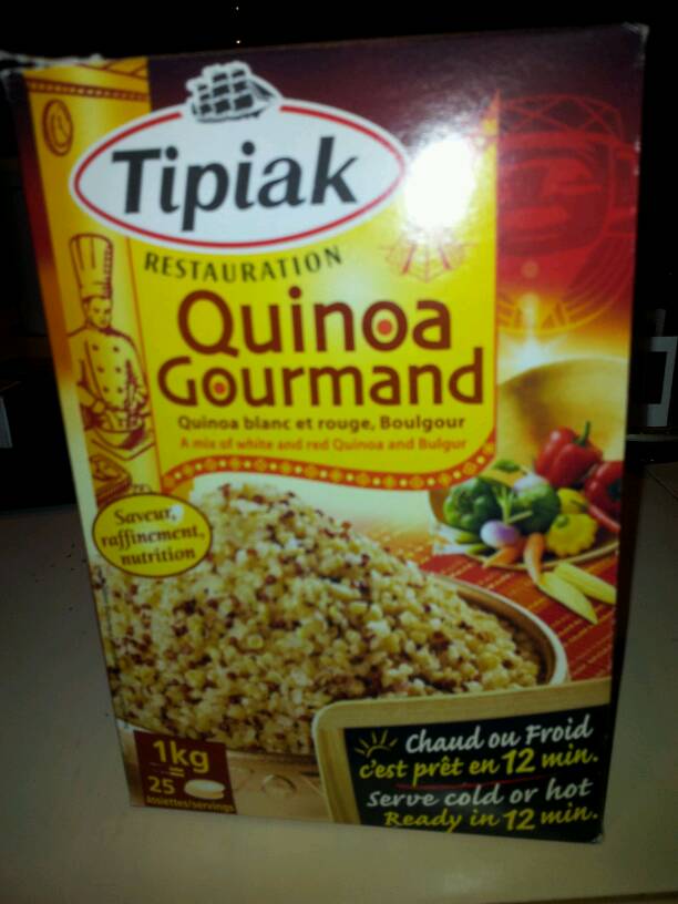 Tipiak quinoa gourmand - restauration la boite de 1 kg - Tous les produits  blé & autres céréales - Prixing