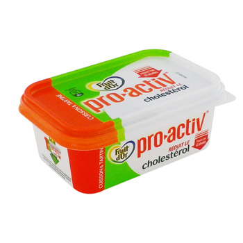 Margarine allegee pour cuisine ProActive FRUIT D'OR, 60%MG, 260g