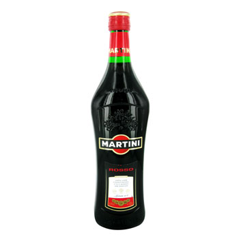 Martini Rosso Boisson aromatisée à base de vin la bouteille d'1L