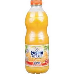 100% pur jus d'orange, sans sucres ajoutes, le bocal,1l