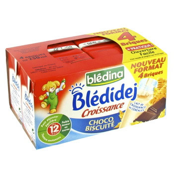Blédidej Croissance Biscuité Vanille - Petit Déjeuner Bébé dès 12 mois