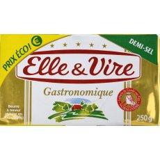 Beurre demi-sel Elle & Vire 60% mg 250g