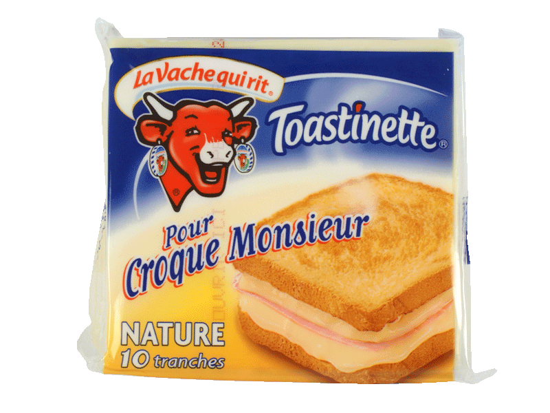 Toastinette pour croque-monsieur, nature, x10 tranches, le paquet, 200g