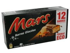 Mars Barres glacées les 12 barres de 51 ml