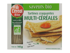Cereal Bio tartines craquantes multicereales 145g