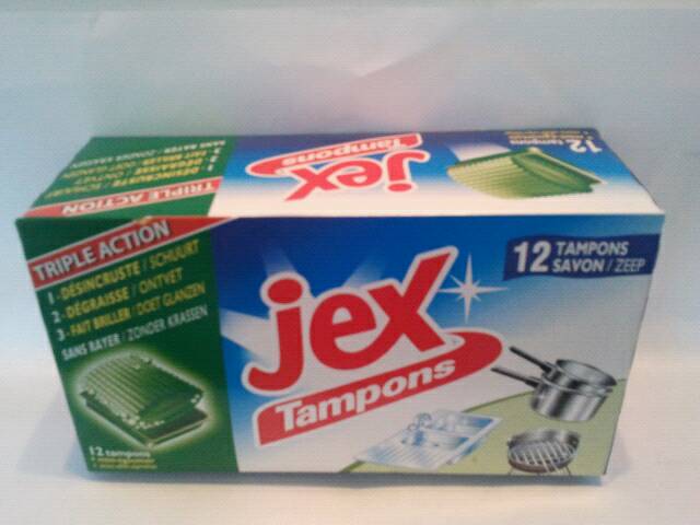 Jex Tampon Acier imprégné de savon : lot de 12 - Accessoires pour  baignoires de toilettage - Chadog Diffusion