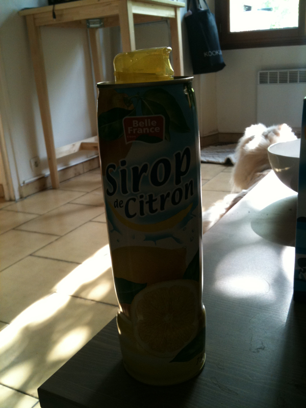 Belle France Sirop de Citron 75 cl - Lot de 6