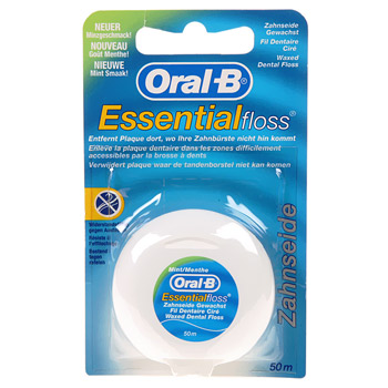 Fil dentaire Oral-B Essential floss menthole