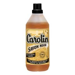 Carolin, Savon noir parfum amande douce, le flacon de 1 l