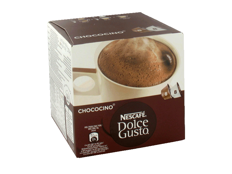 Chococino en dosettes DOLCE GUSTO, 16 unites, 270g