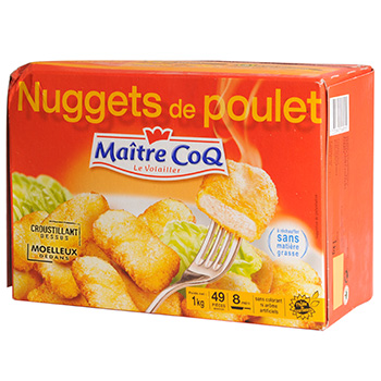 Nuggets de poulet Maitre Coq 1kg