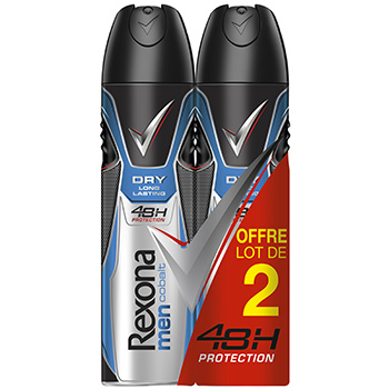 Rexona deodorant colbalt 2 x 200ml