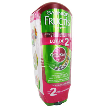 Apres-shampooing Fructis Color resist 2x200ml