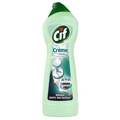 CIF Spray nettoyant avec javel efficacité et brillance 750ml pas cher 