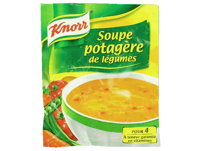 Knorr Minestrone à l'huile d'olive, soupe déshydratée, pour 4 portions - Le  sachet de 104g : : Epicerie