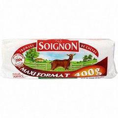 Buche de chevre au lait pasteurise SOIGNON, 23%MG, 400g
