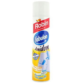 Robin fabulon amidon aerosol 400ml - Tous les produits repassage