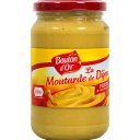 La moutarde de Dijon, au vinaigre, forte & onctueuse, le bocal, 370g