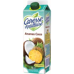 Caresse Antillaise, Boisson ananas coco, la brique de 1 l