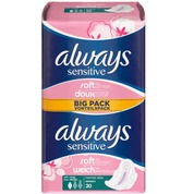 Always Sensitive - Serviette hygiéniques normal ultra le paquet de 30
