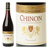 Vin rouge Chinon Les Caracteres AOC 2012 75cl