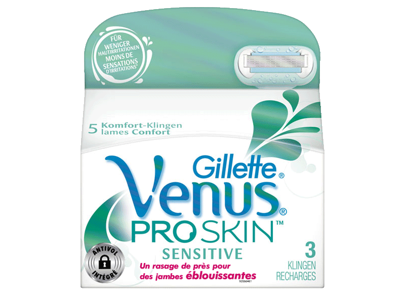 Gillette Lames Proskin sensitive x3