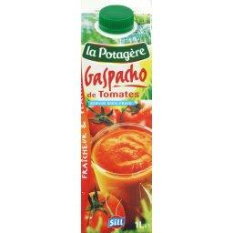 Gaspacho de tomates, fraicheur & plaisir