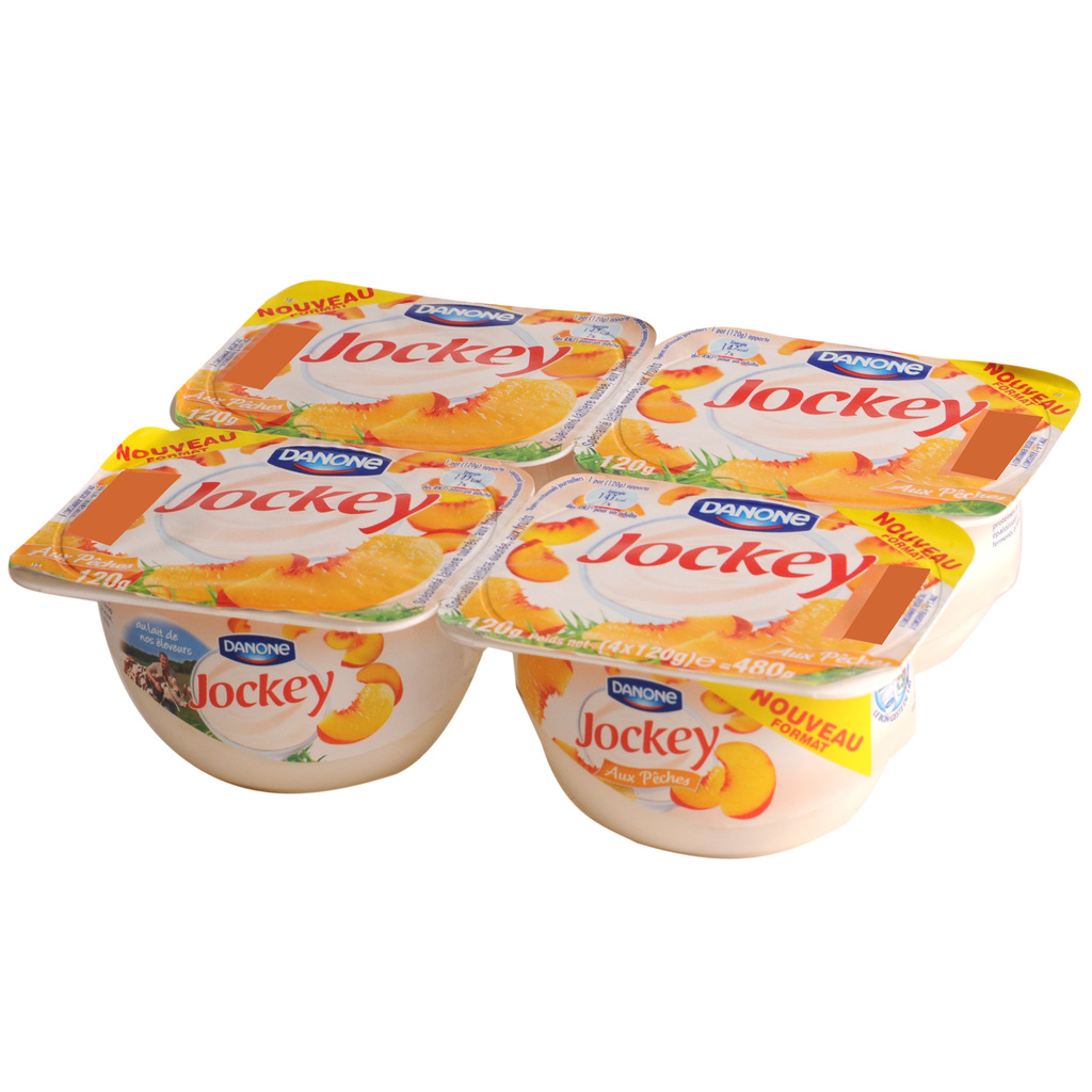 Specialite laitiere sucree aux peches - Jokey