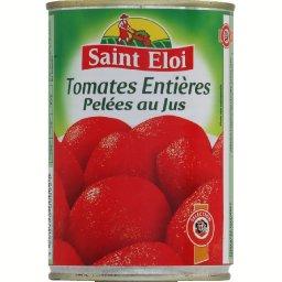 Tomates entieres pelees au jus, la boite, 425ml