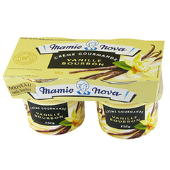 Mamie nova creme gourmande vanille bourbon 2 x 150 g