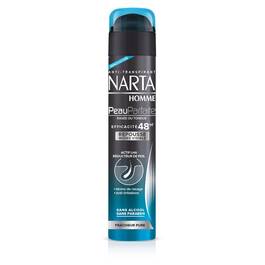 NARTA Homme Dodorant Anti Transpirant Atomiseur Peau Parfaite Rases ou Tondues 200 ml