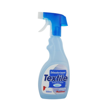 Auchan desodorisant textiles spray 500ml - Tous les produits désodorisants  - Prixing