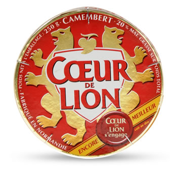 camembert coeur de lion 250g