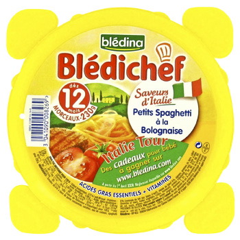 Bledichef - spaghetti a la bolognaise, des 12m - Tous les produits