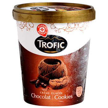 Creme glacee Trofic Chocolat cookies 500ml