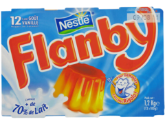 Flanby - Flans nappés au Caramel 0.8 % M.G.