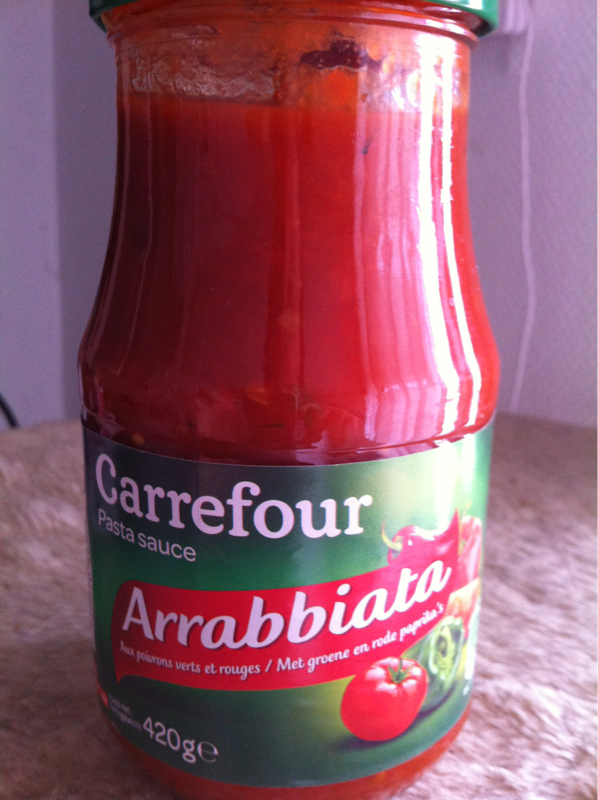 Sauce arrabbiata Carrefour